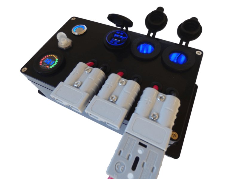 12 Volt Control Box Multi Connect Compact Offroad Dual battery compatible 4WD